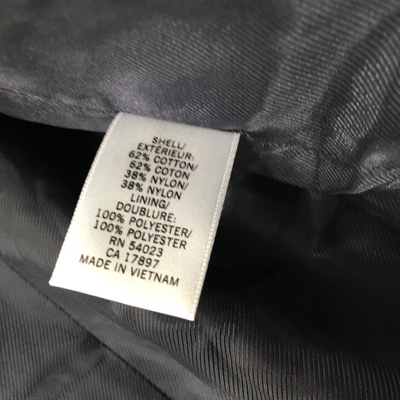 Banana Republic L Coat Double Breasted Blue Green - Picture 6 of 8